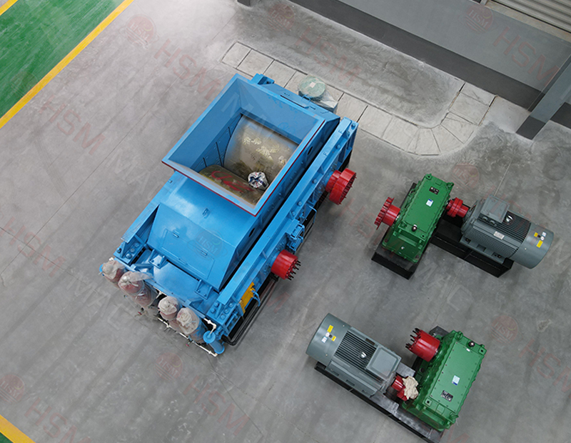 大型對輥破碎機